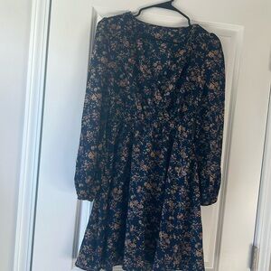 Cupshe floral vneck dress